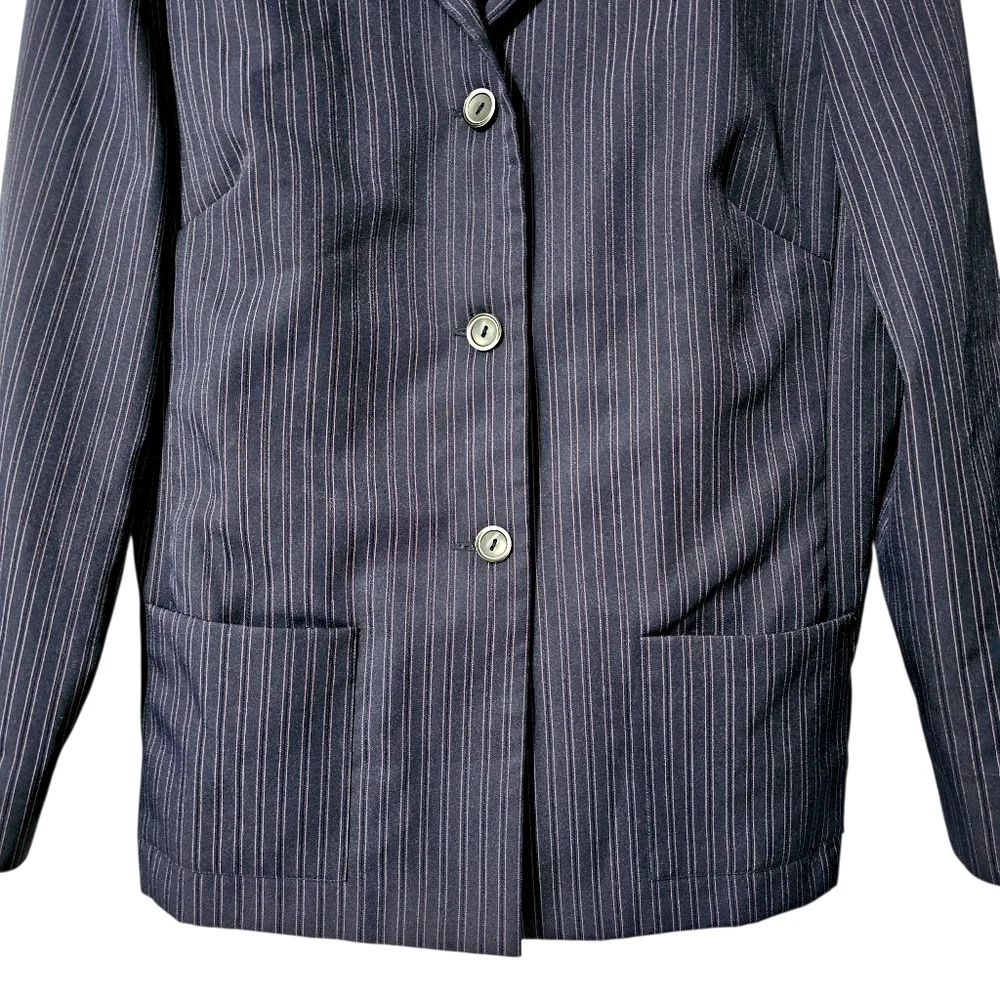 Dressbarn Pinstripe Suit Jacket - Size 14